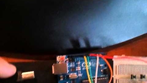 Arduino bike turn signals, first try