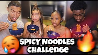 EXTREMELY SPICY NOODLES CHALLENGE !! (2x SPICY) 🔥