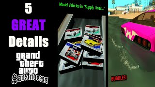 5 GREAT Details in GTA San Andreas