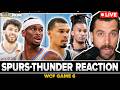 SPURS-THUNDER REACTION: Wembanyama & Castle FORCE GAME 7 vs. Shai Gilgeous-Alexander & Chet Holmgren