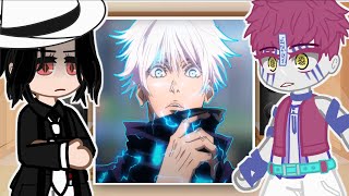 Upper moons react to gojo satoru as new supreme demon || Gacha reacts || AU - JJK x KNY - Gacha Club