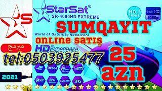 Starsat Sr Seriyasından Olan Mini Hd Resiverlər / Online Satış