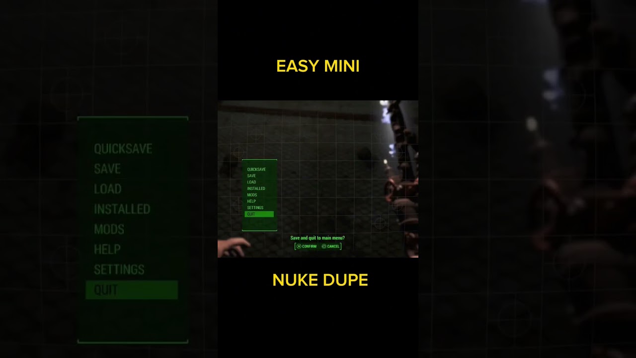 Fallout 4 - EASY Mini-Nuke Dupe - Next Gen Update! 