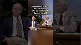 1977 Comedy Classic ✨️ Tim Conway Brings Wholesome Humor To Carson's Show 😂
