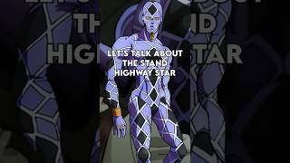 Highway Star | JoJos Bizarre Adventure #anime #jojos