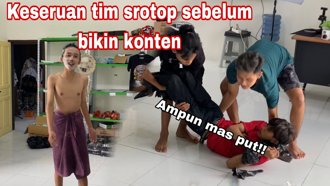 KESERUAN KITA SEBELUM MULAI SYUTING !!
