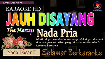 Karaoke Jauh Disayang - The Mercys (Ver. Eka Pratiwi Electone) nada pria F || Karaoke HD.