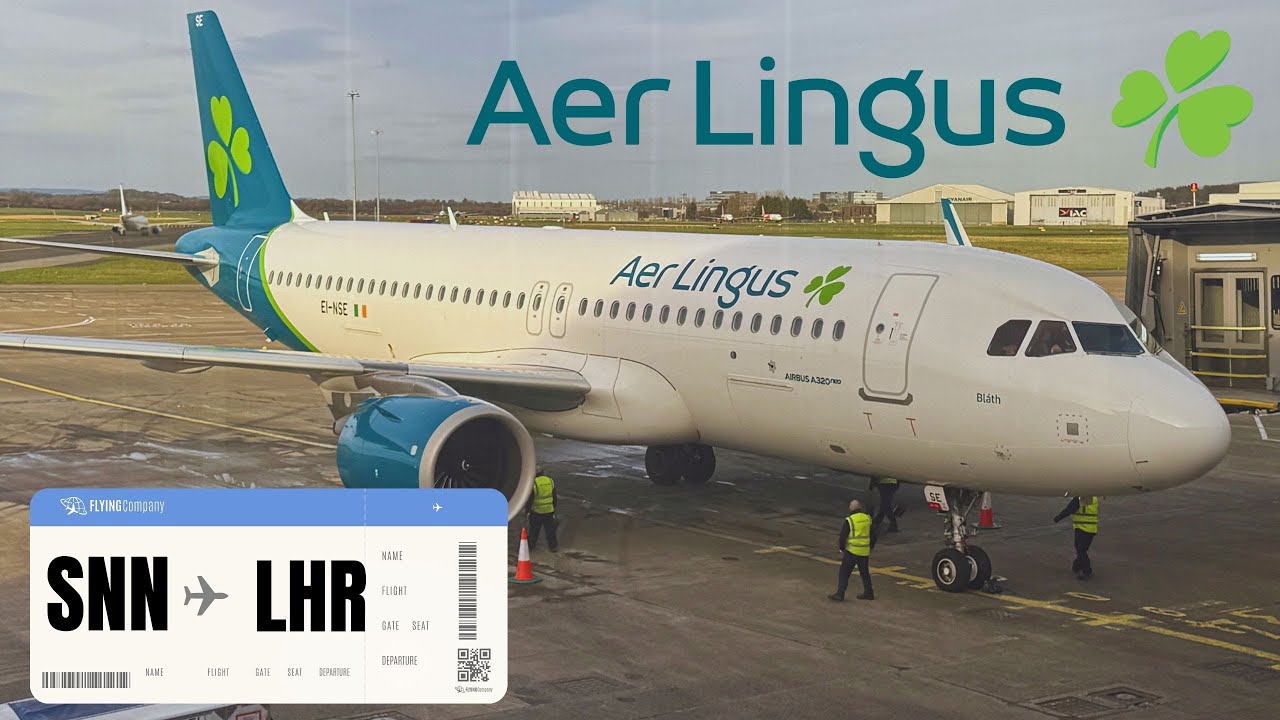 FLIGHT REVIEW | INSIDE Aer Lingus NEW A320 NEO to London Heathrow