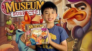 Museum Suspects Family Strategy Game Unboxing and Review | Blue Orange Games