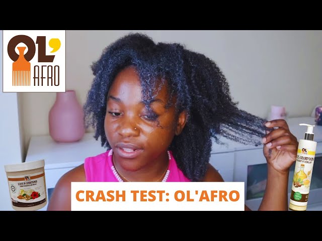 Crash test tête à coiffer cheveux AFRO de chez  - PARTIE 1 