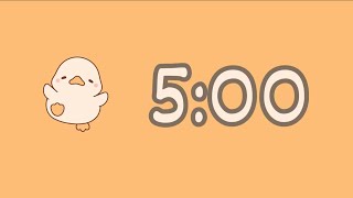 5 Minute Cute Waddling Duck Timer 💛