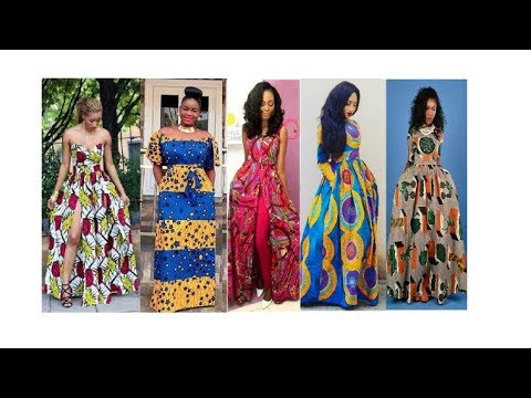 pleated ankara dresses