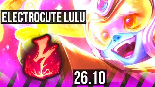 LULU &amp; Varus vs NAMI &amp; Lucian (SUP) | Electrocute | EUW Diamond | 26.10