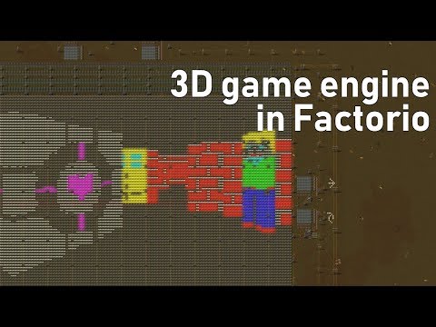 Raycasting engine in Factorio (vanilla 0.17) - Facto-RayO v1.0