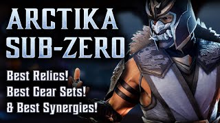 Arctika Sub-Zero - Best Relics, Gear Sets, & Synergies! - Mortal Kombat: Onslaught