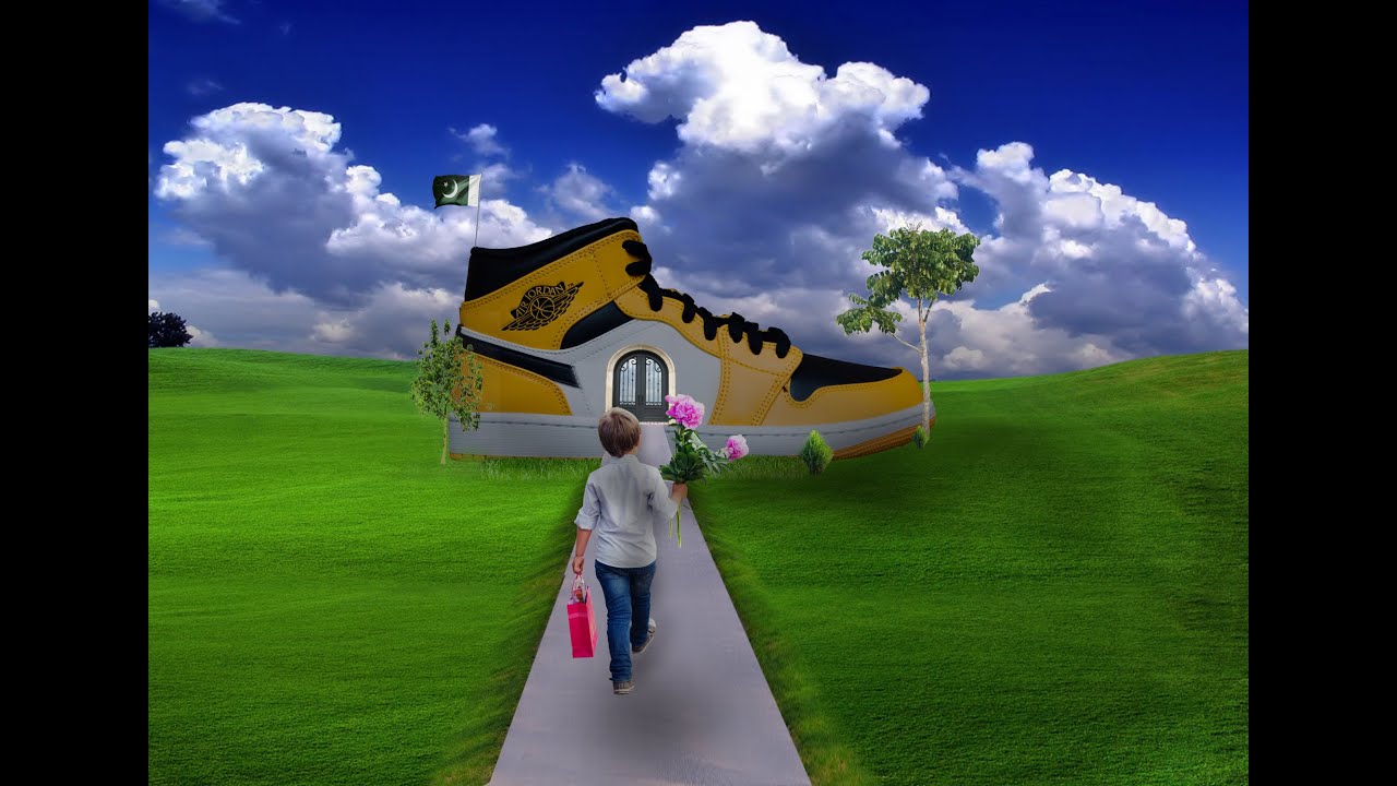 Shoes House editing Manipulation Tutorial YouTube