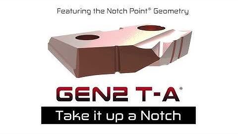 Helical Margin Spade Insert - GEN2 T-A® Replaceable Tip Drill