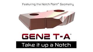 Helical Margin Spade Insert - GEN2 T-A® Replaceable Tip Drill