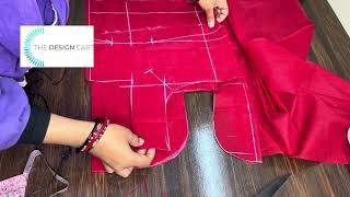 The Deeign Cart/ Step By Step Blouse Cutting Abd Stitching/ Online Fabric Shop/ Blouse Cutting