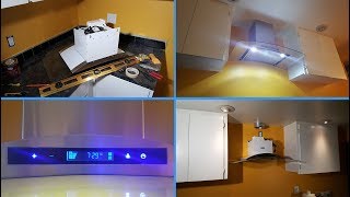 Range Hood Installation. Вытяжка для кухни