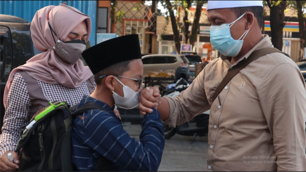DOKUMENTASI KEDATANGAN SANTRI KE PONDOK TAHFIDZ YANBU'UL QUR'AN TAHUN PELAJARAN 2021/2022