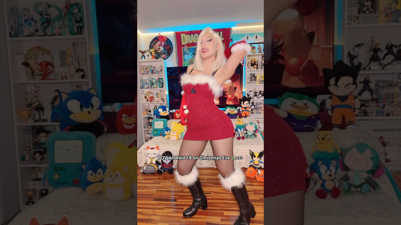 Krillin was NOT READY 😳 #anime #cosplay