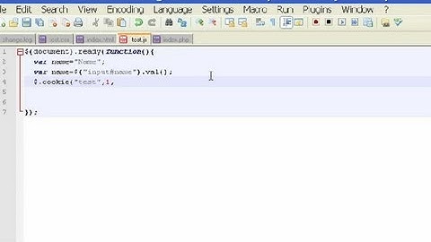 Setting a Cookie With jQuery : Web Programming
