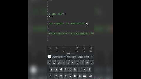 If-else statement in C language.
