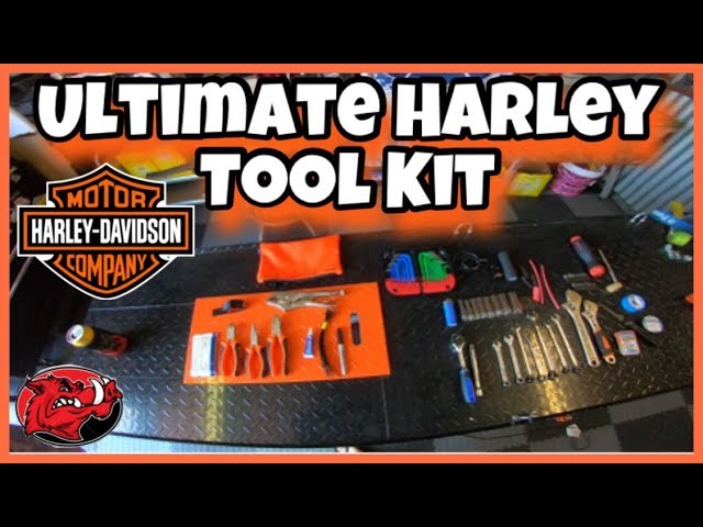 CruzTOOLS Kit de ferramentas RTH3 RoadTech H3 para motocicletas  Harley-Davidson, preto