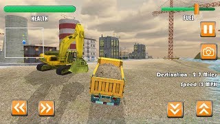 River Sands Excavator Simulator 2 - Android Gameplay Video screenshot 2