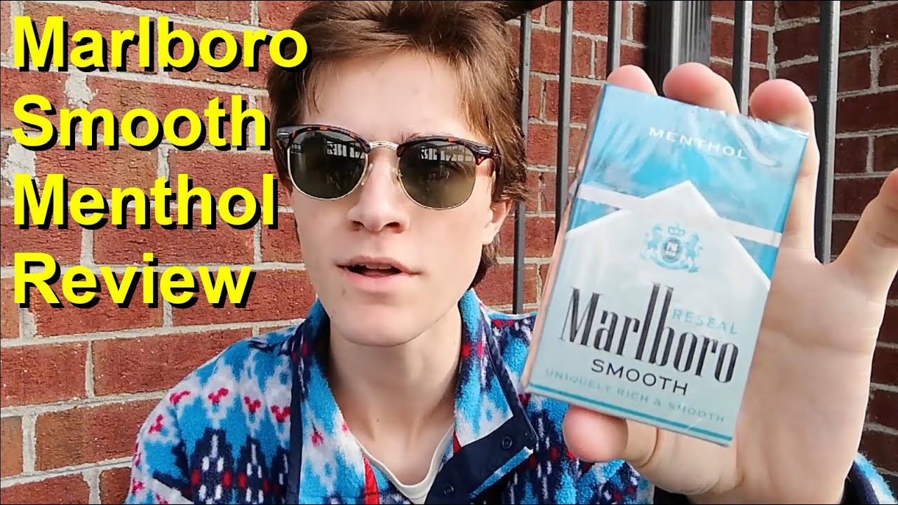 Smoking a Marlboro Vista Arctic Fusion Menthol Cigarette - Review 