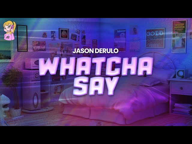 Jason Derulo - Whatcha Say // Lyrics class=