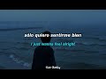 Kyle Hume - alive (it&#39;s a lie) | Sub Español + Lyrics | &quot;a lie is a lie i may look happy&quot;