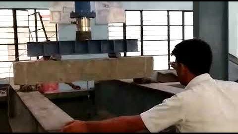 Loading frame beam testing