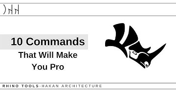 Rhino-10 Commands That Will Make You Pro