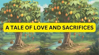 the mango tree | A beautiful moral story in English | parent sacrifice story | @Ashstoryhub11 Resimi