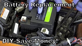 How to Install a New Battery on Harley-Davidson-Lithium Ion or Lead Acid