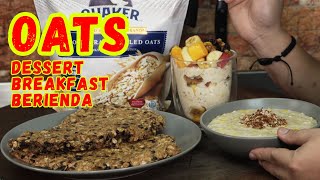 OATS FOR MERIENDA, BREAKFAST, AND DESSERT | Ninong Ry