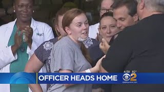 'Heroic' Yonkers Cop Released From Hospital After Being Shot In Jaw