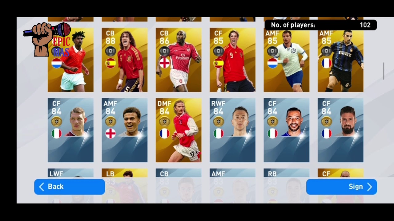 PES MOBILE 2020 NEW UPDATE! FREE LEGENDS PACK AND MORE!