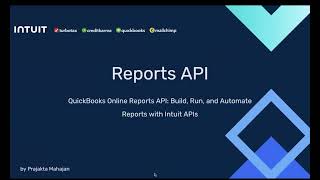 QuickBooks Online Reports API: A Guide to Building & Automating Financial Reports