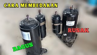 Cara cek mengetahui tanda kompresor AC rusak atau bagus