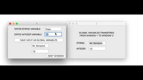 XOJO GLOBAL VARIABLES - What are They?