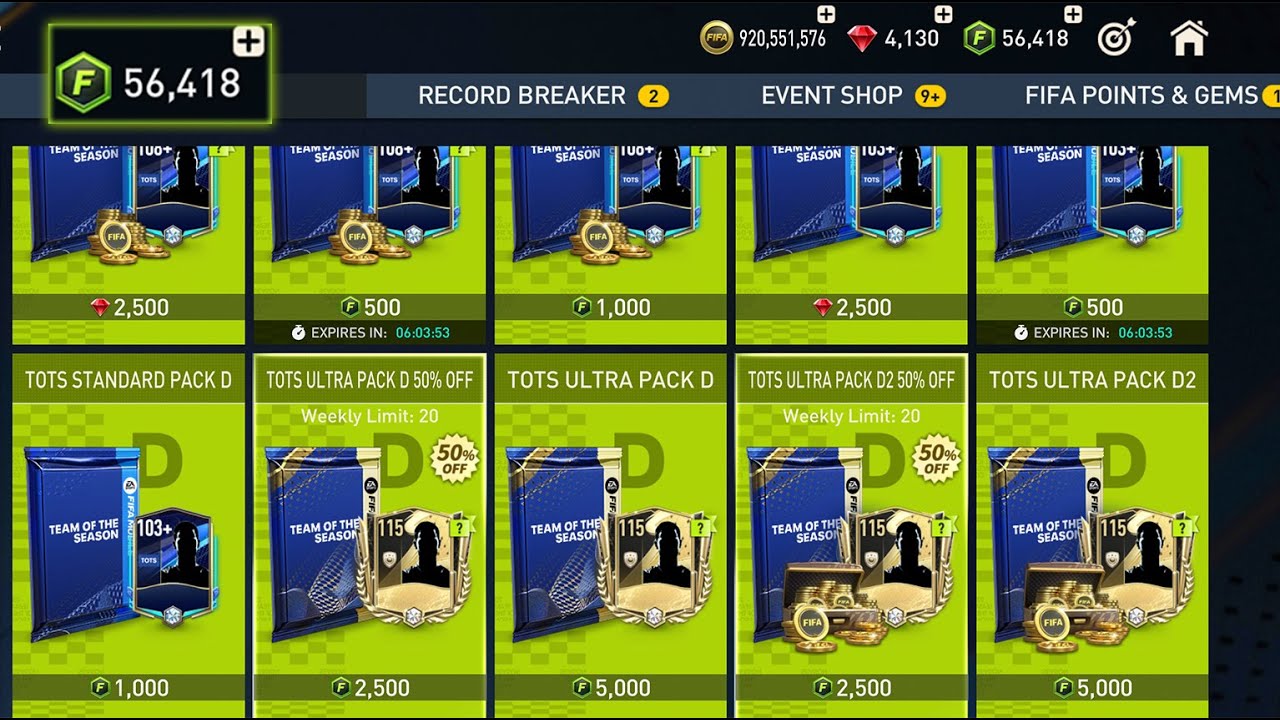 50,000 FIFA POINTS PACK OPENING! TRYING TO PACK GULLIT PRIME ICON & TOTS MESSI - FIFA MOBILE 23