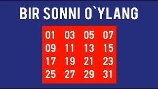 MEN sen o`ylagan SONNI topaman! Sonlar sehri  ¦ JohaPlay