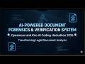 AI-Powered Document Forensics & Verification System #ai #digitalforensics #computerforensics