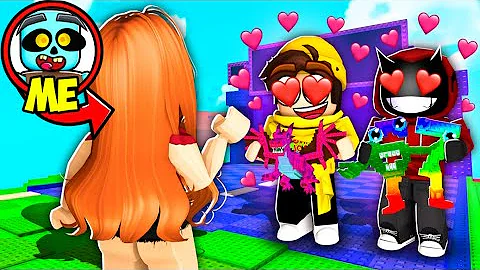 I Trolled My FRIENDS By PRETENDING To Be An EGIRL In Roblox Plants vs Brainrots