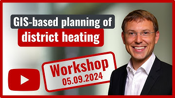 District heating simulation: Workshop on Version 3.0 on 05.09.2024