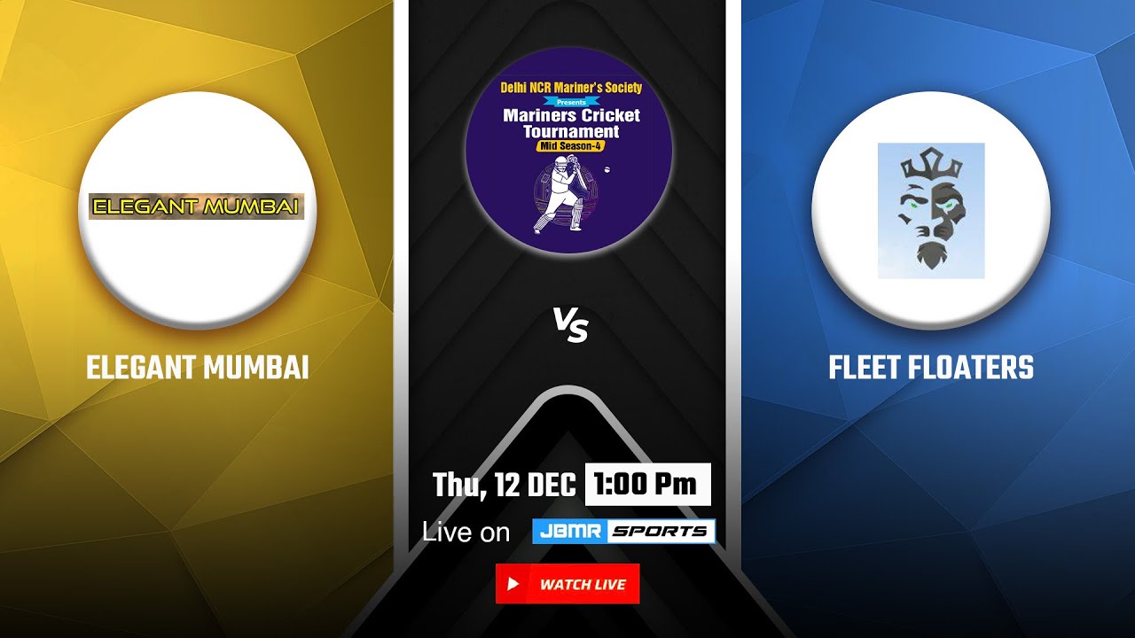 ELEGANT V/S FLEET FLOATERS -RCC - YouTube