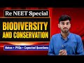 RE NEET SPECIAL || ONE SHOT BIODIVERSITY AND CONSERVATION || PYQs + EXPECTED QUESTIONS FOR RE NEET